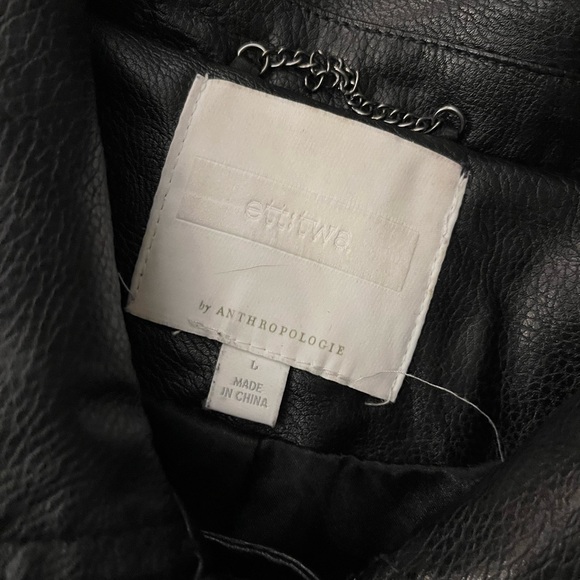 Anthropologie Wool Moto Jacket - Picture 5 of 6